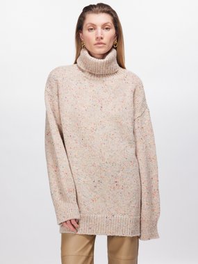 Saks Potts Camilla roll-neck wool sweater