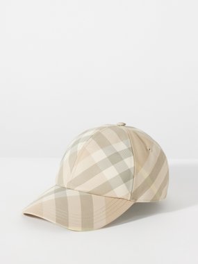 Burberry Check-jacquard twill baseball cap