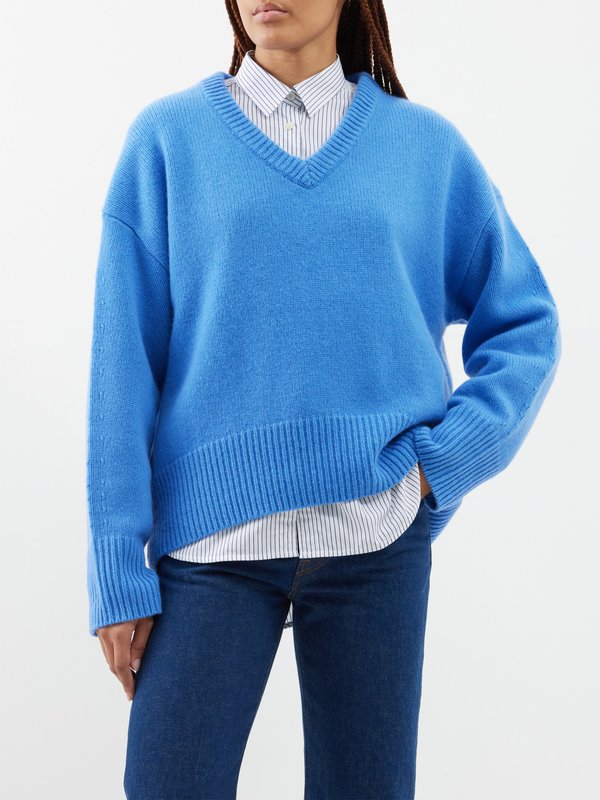 Arch4 Battersea V-neck cashmere sweater