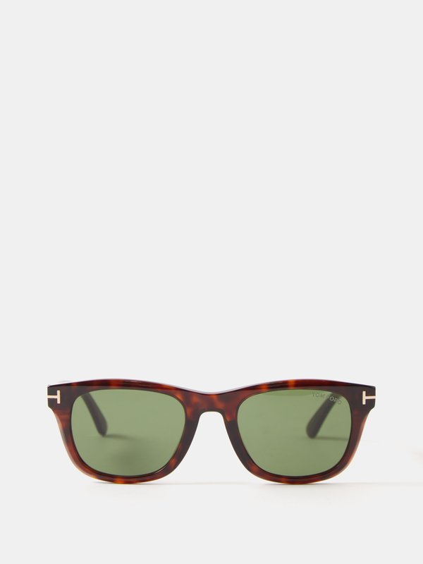Tom Ford Eyewear (Tom Ford) Square tortoiseshell-acetate sunglasses