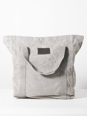 OUR LEGACY Our Legacy Flight washed-canvas tote bag