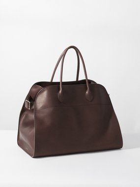The Row Soft Margaux 17 leather handbag