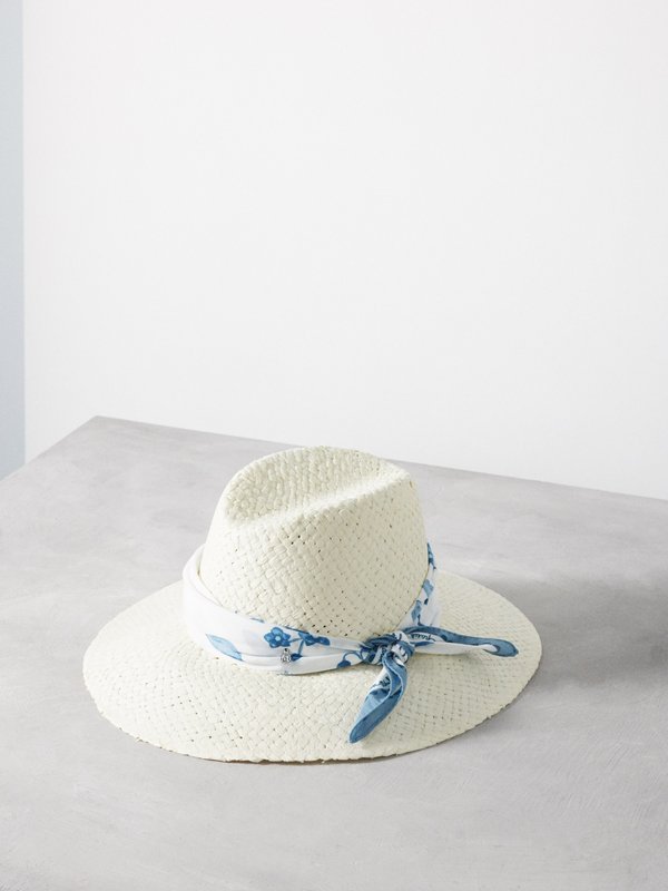 Maison Michel Kate woven-straw hat