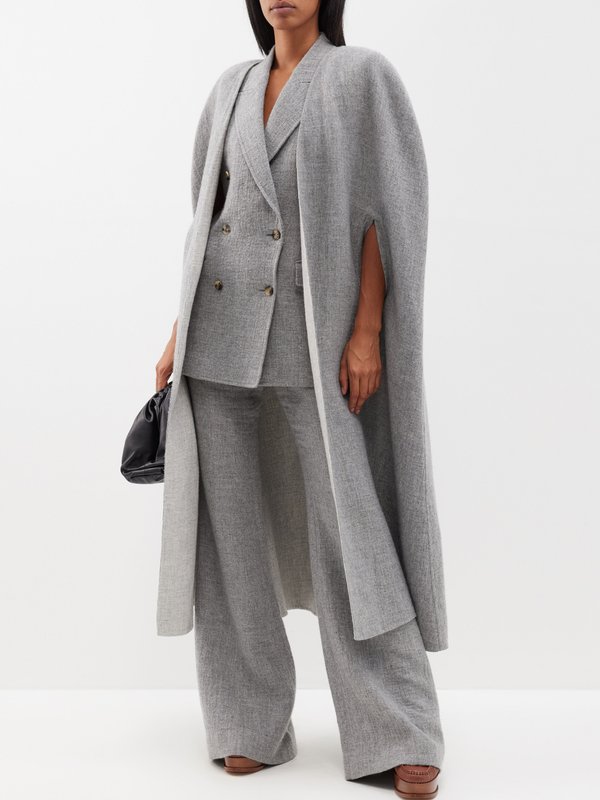 Gabriela Hearst Mayte cashmere and linen waistcoat