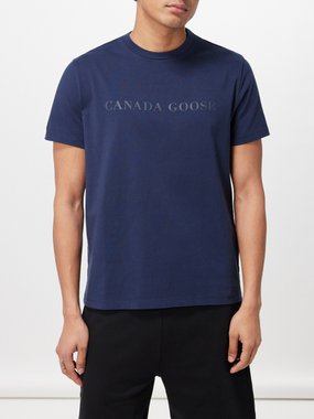 Canada Goose Emersen logo-print cotton-jersey T-shirt