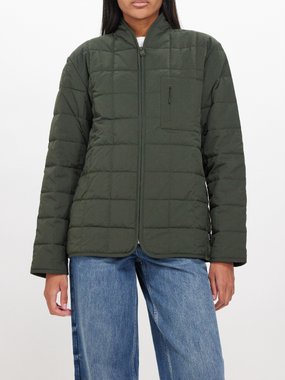 Rains Giron quilted nylon liner jacket