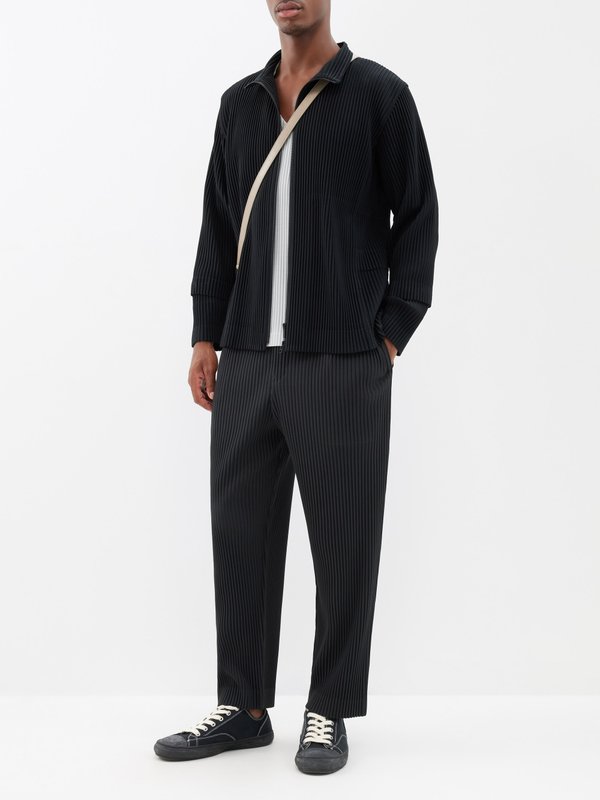 Homme Plissé Issey Miyake Technical-pleated trousers