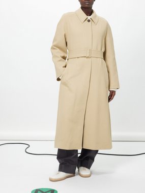 Studio Nicholson Denali belted twill trench coat