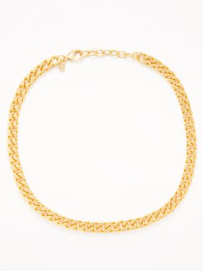 Crystal Haze Great Plain Jane 18kt gold-plated necklace