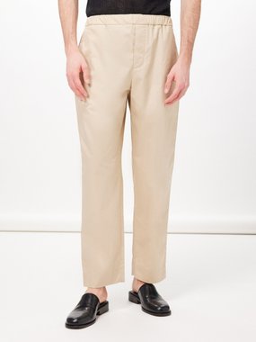 Meta Campania Collective Ed unlined cotton-poplin trousers