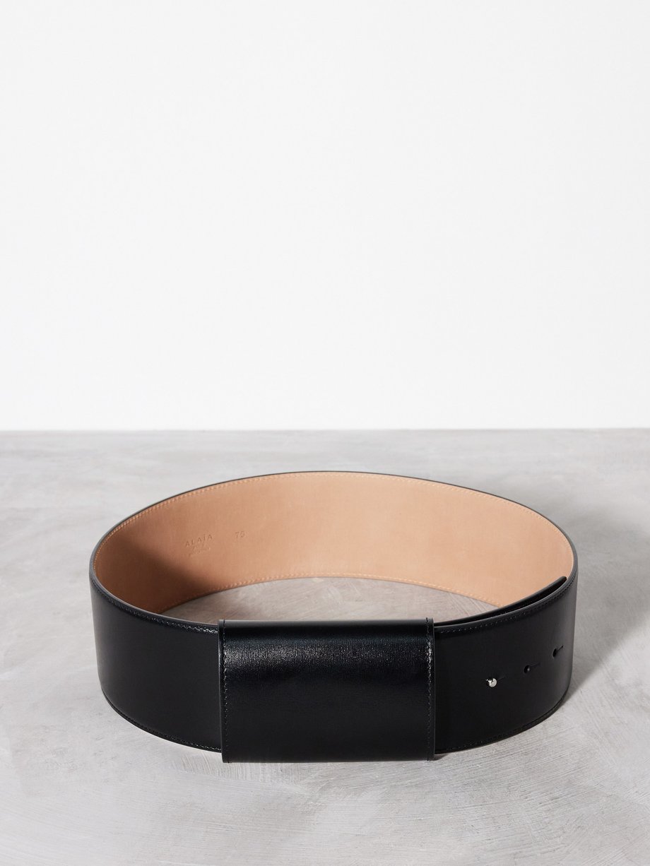 ALAÏA Knot leather belt