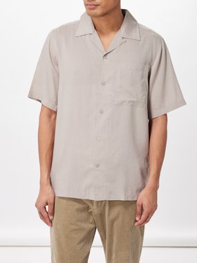 NN.07 Julio lyocell short-sleeved shirt