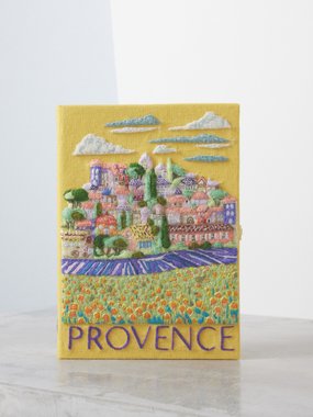 Olympia Le-Tan Provence embroidered book clutch bag