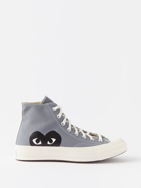 COMME DES GARÇONS PLAY Comme des Garçons Play X Converse Chuck 70 canvas trainers