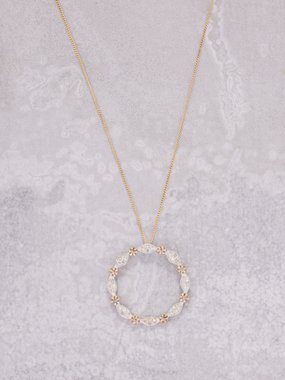 Pascale Monvoisin Ava diamond & 9kt gold necklace