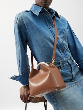 Elleme Baozi leather cross-body bag