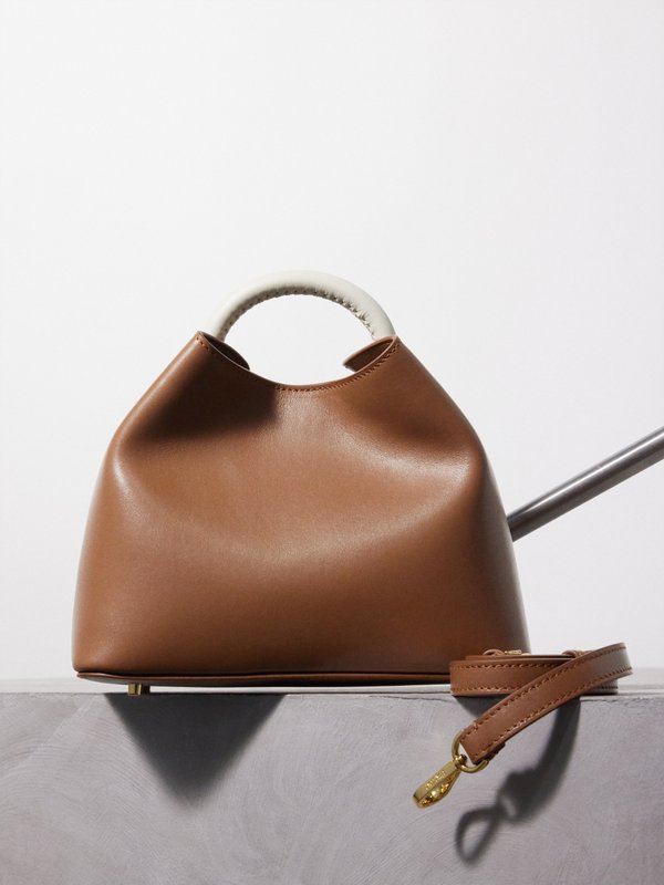 Elleme Baozi leather cross-body bag