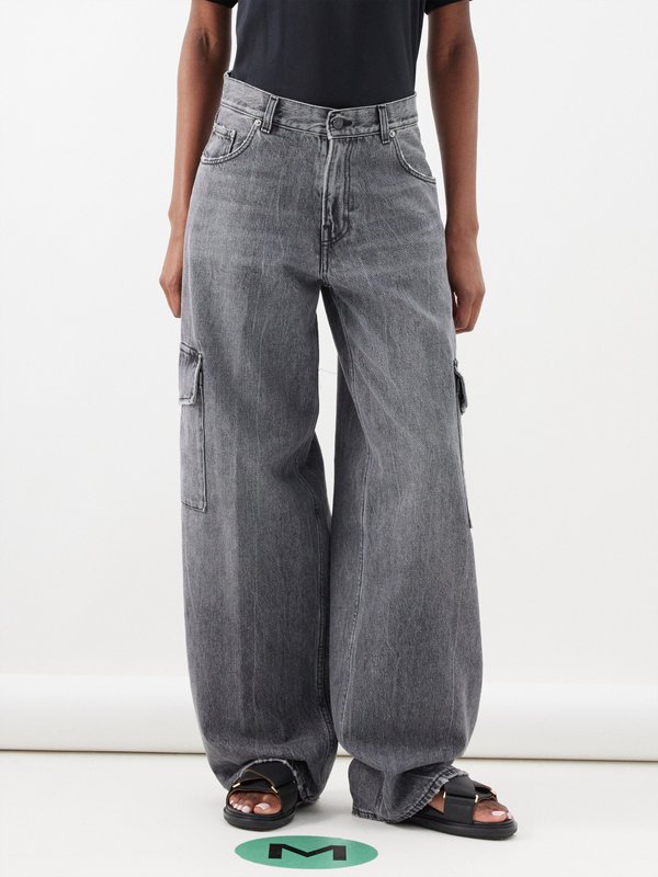 Haikure Bethany cargo wide-leg jeans