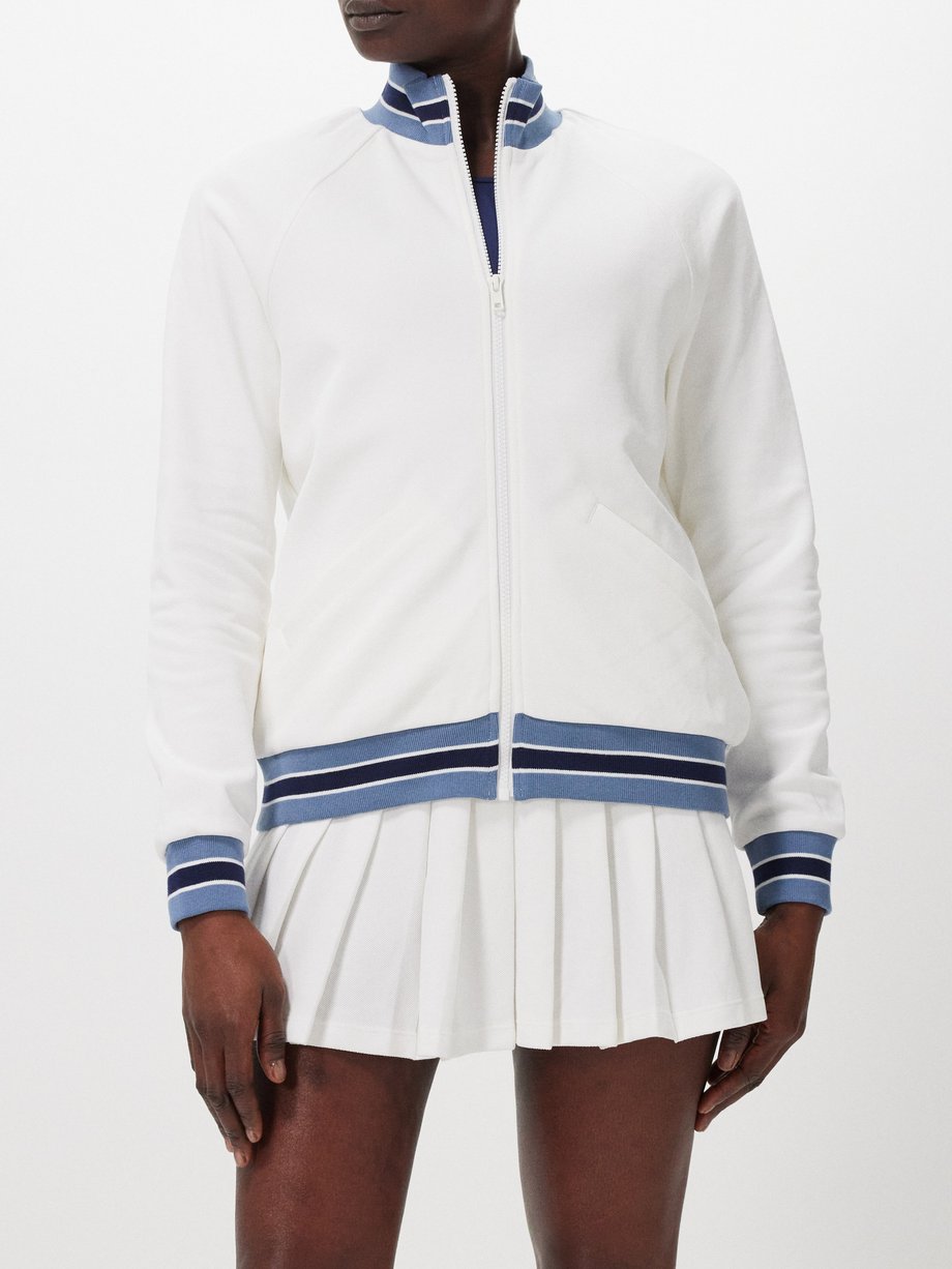The Upside Bounce Quinn organic-cotton track jacket