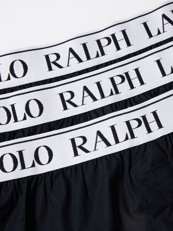 Polo Ralph Lauren Pack of three cotton-blend boxer shorts