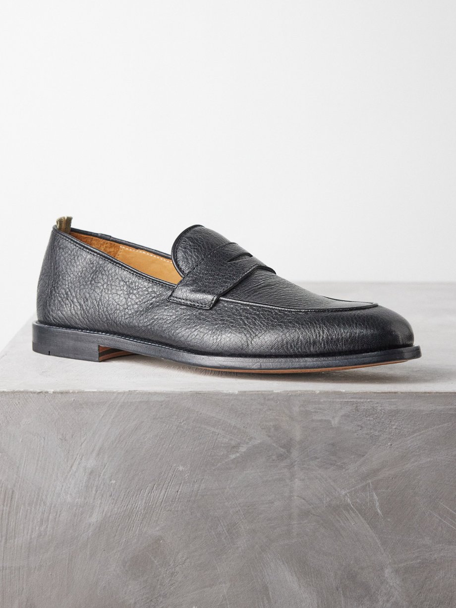 Officine Creative Opera 001 leather penny loafers