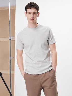 Oliver Spencer Heavy organic cotton-jersey T-shirt