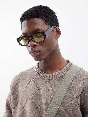 Thierry Lasry Victimy rectangular acetate sunglasses