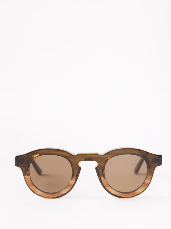 Thierry Lasry Maskoffy round acetate sunglasses