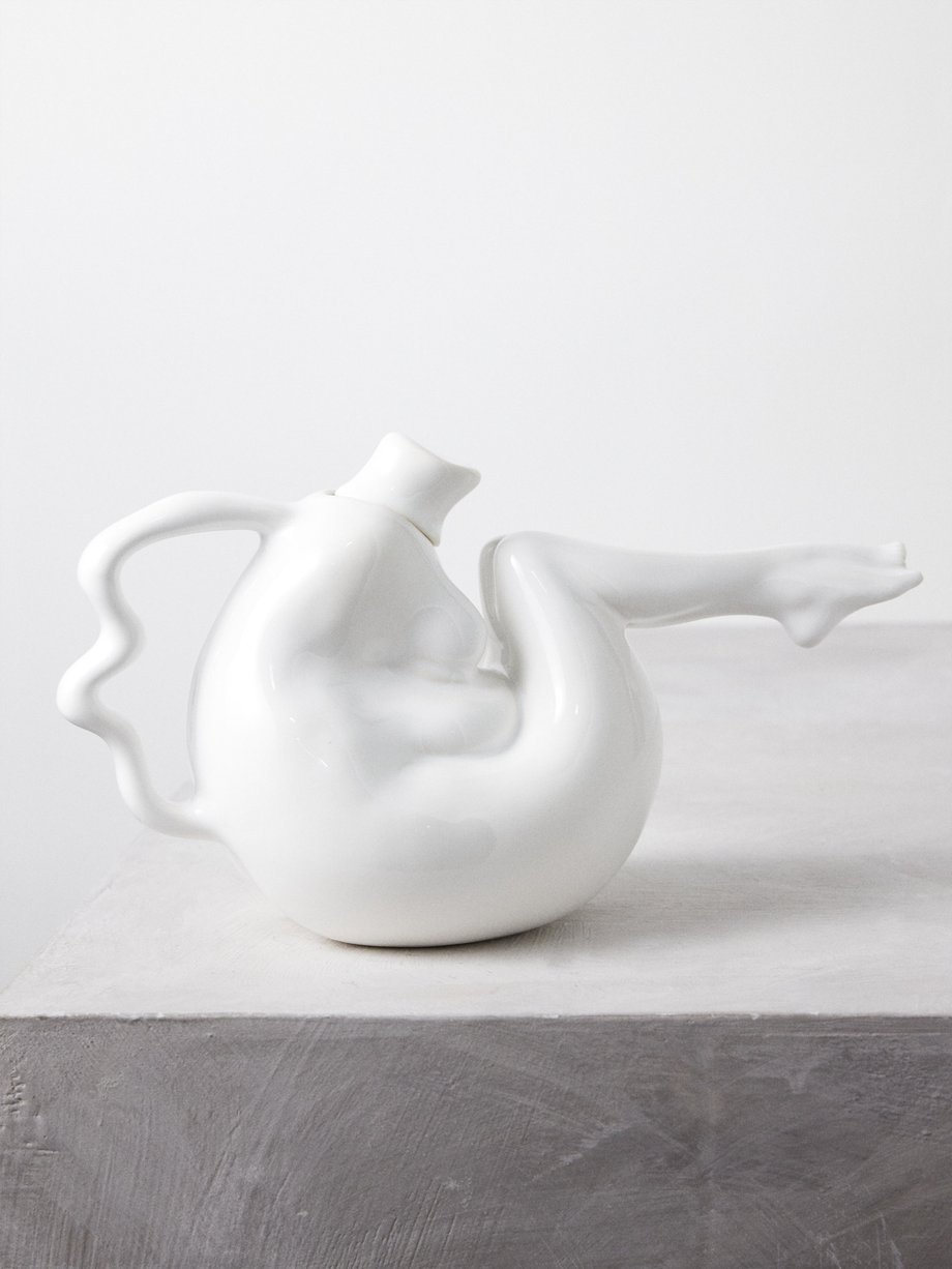 Anissa Kermiche Tit-Tea earthenware teapot
