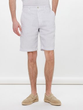 120% Lino Linen Bermuda shorts