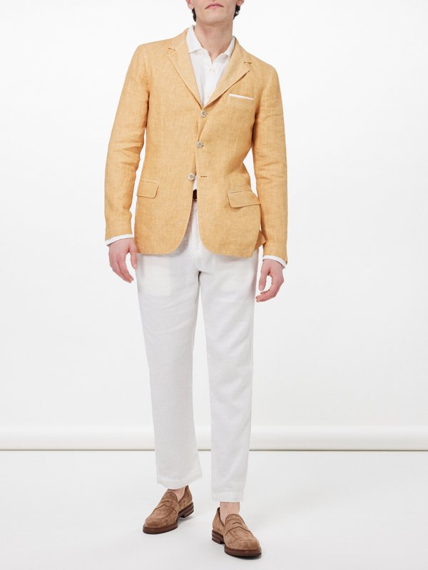 120% Lino Linen suit jacket