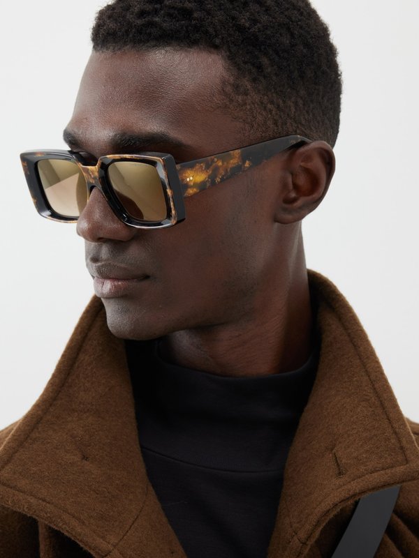 Cutler And Gross 1369 square acetate sunglasses