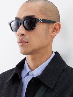 Cutler And Gross X The Great Frog Crossbones acetate sunglasses