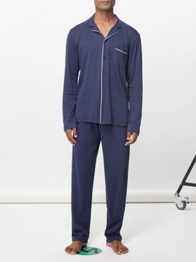 Hanro Night & Day cotton-jersey pyjamas