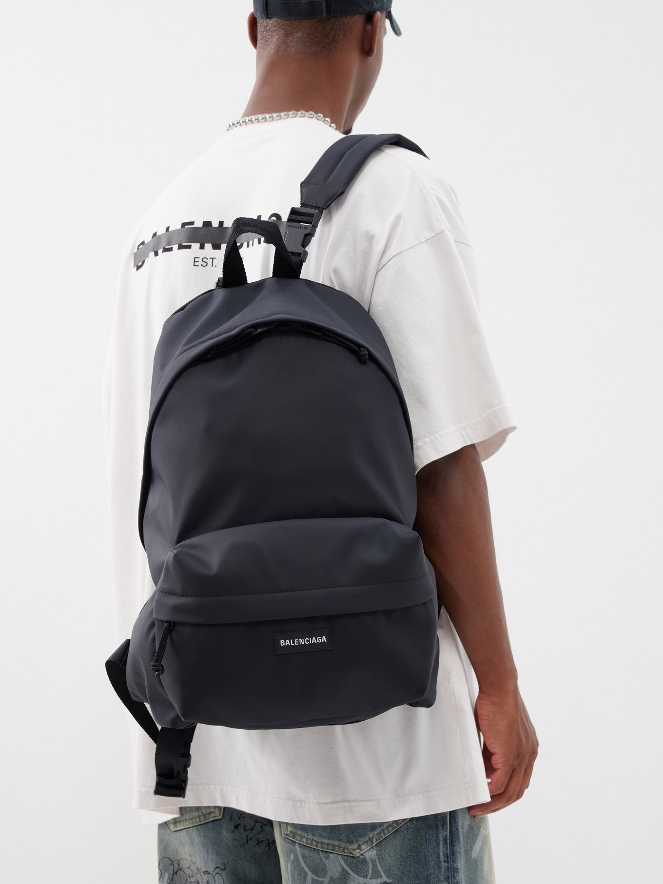 Explorer canvas backpack | Balenciaga