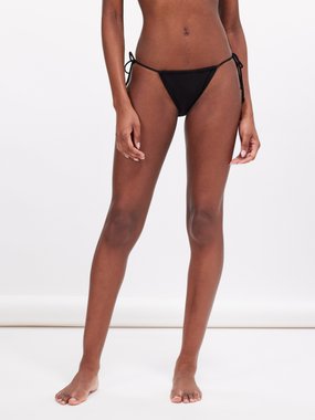 Norma Kamali Side-tie bikini briefs
