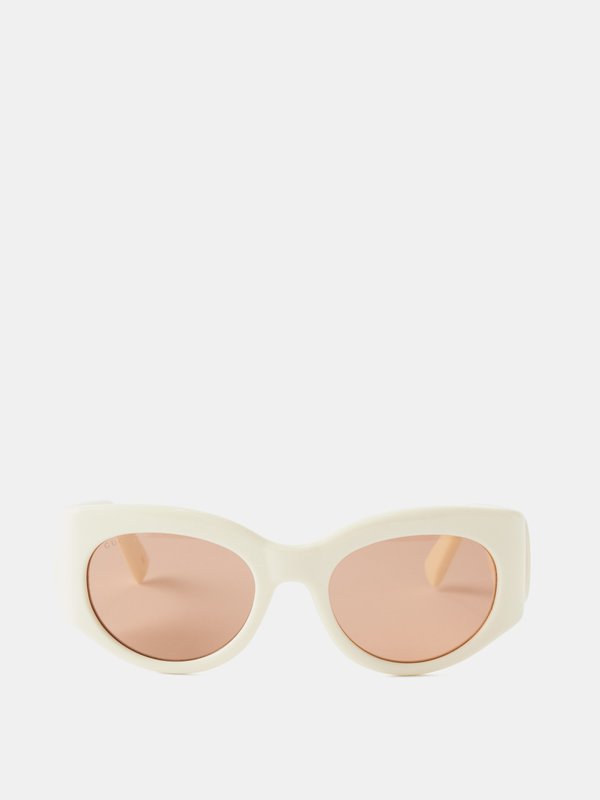 Gucci Eyewear (Gucci) Cat-eye acetate sunglasses