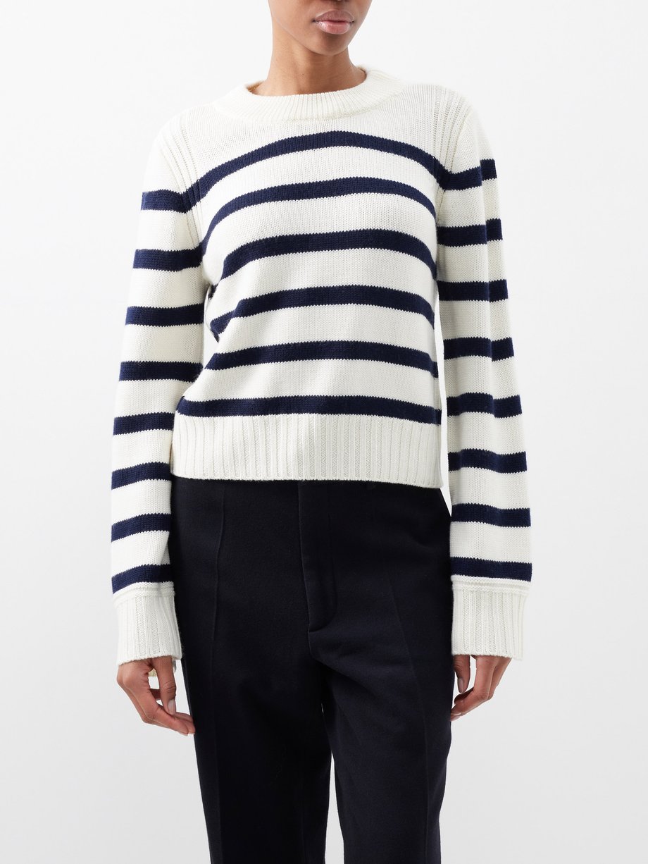 La Ligne Jack striped merino sweater