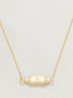 Marie Lichtenberg Coco diamond 18kt gold 37cm necklace
