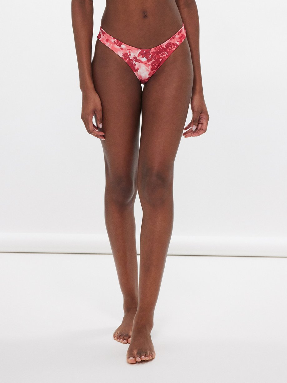 Faithfull The Brand Aquarius floral-print recycled-blend bikini briefs