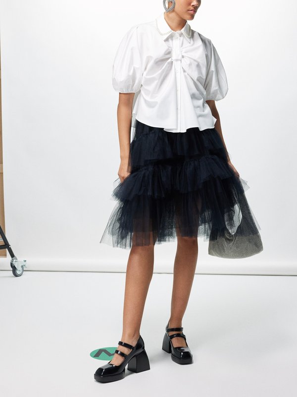 Simone Rocha Tulle layered tutu skirt