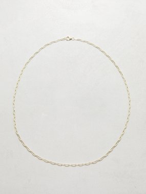 Miansai Volt Link 14kt gold-plated necklace