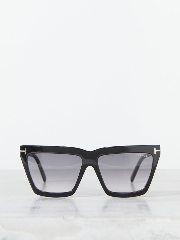 Tom Ford Eyewear (Tom Ford) Eden square acetate sunglasses