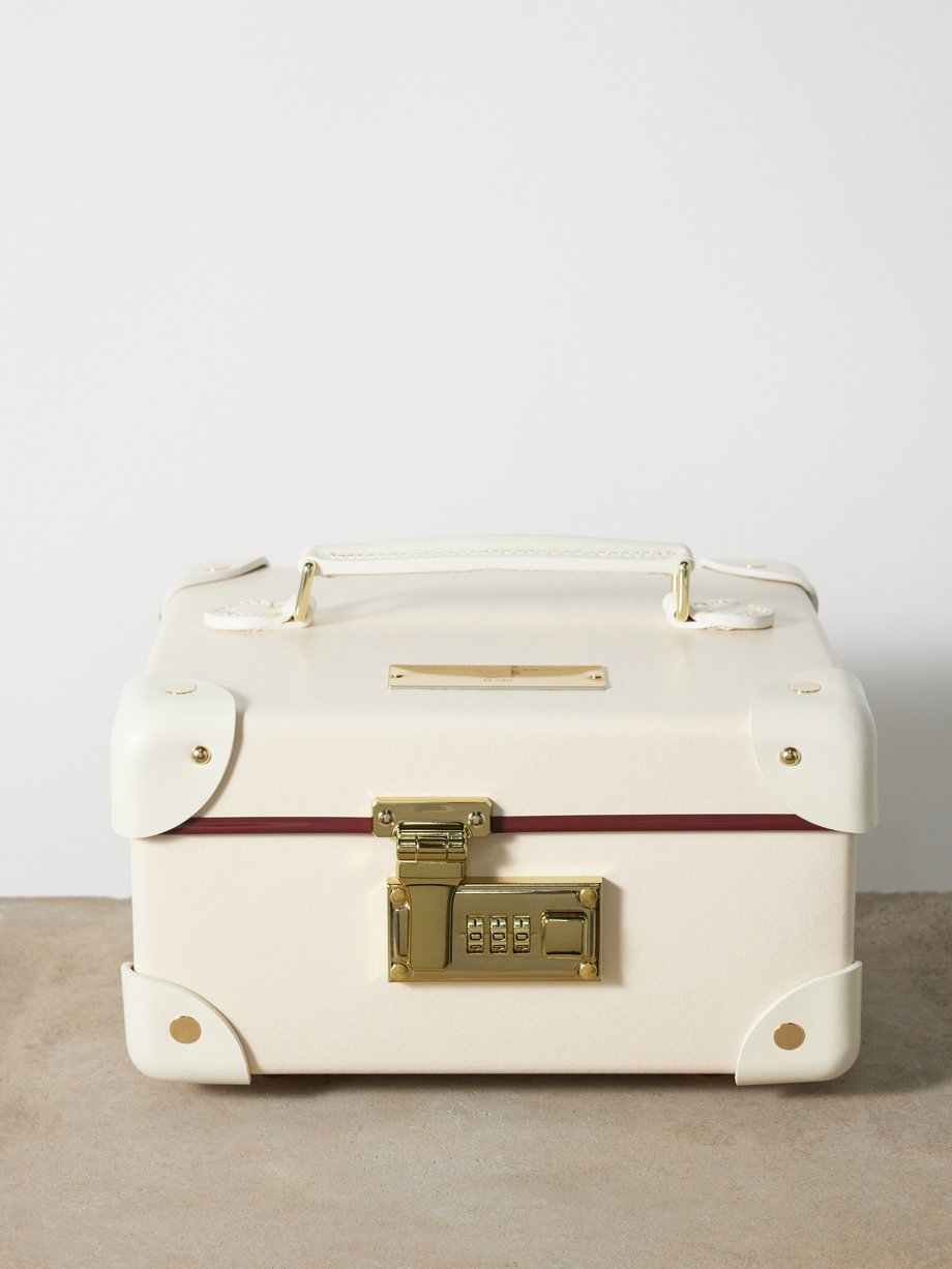 The Vampire's Wife X Globe-Trotter leather-trim jewellery case