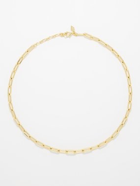 Anni Lu Golden Hour 18kt gold-plated necklace