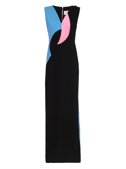 Roksanda Deverell V-neck column dress