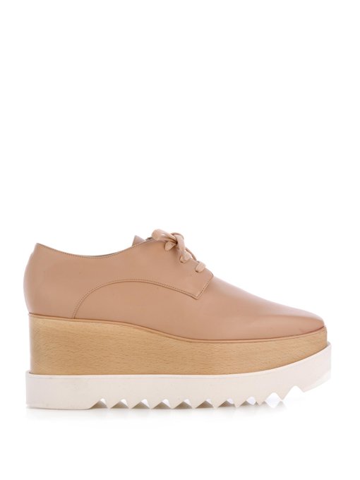 Stella McCartney Britt lace-up platform shoes