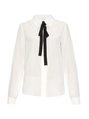 Chloé Ruffled-collar silk shirt 
