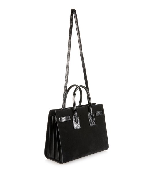 Sac De Jour small suede tote | Saint Laurent | MATCHESFASHION.COM US