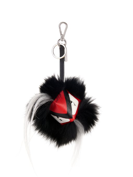 Fendi Igor fox-fur bag charm